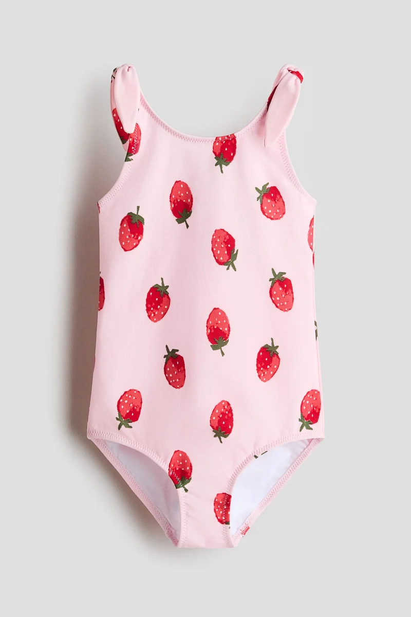 اتش اند ام ملابس سباحة مزيّنة بطبعة